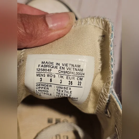 All Star Converse BaBy Blue - Picture 6 of 6